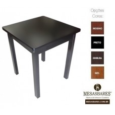 Mesa de Madeira Bar 70x70 4 Pés - Cod: 1808